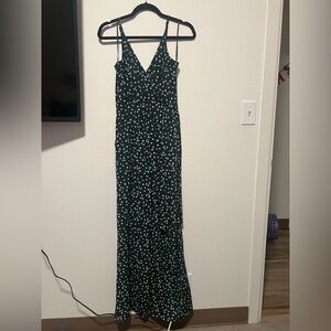 Green Floral Kaileigh Jumpsuit